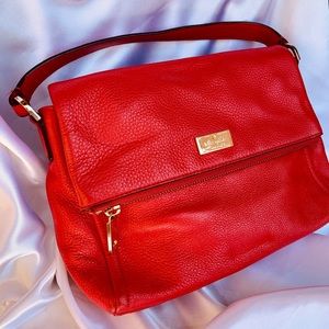 Kate Spade Leather Flap Crossbody Bag